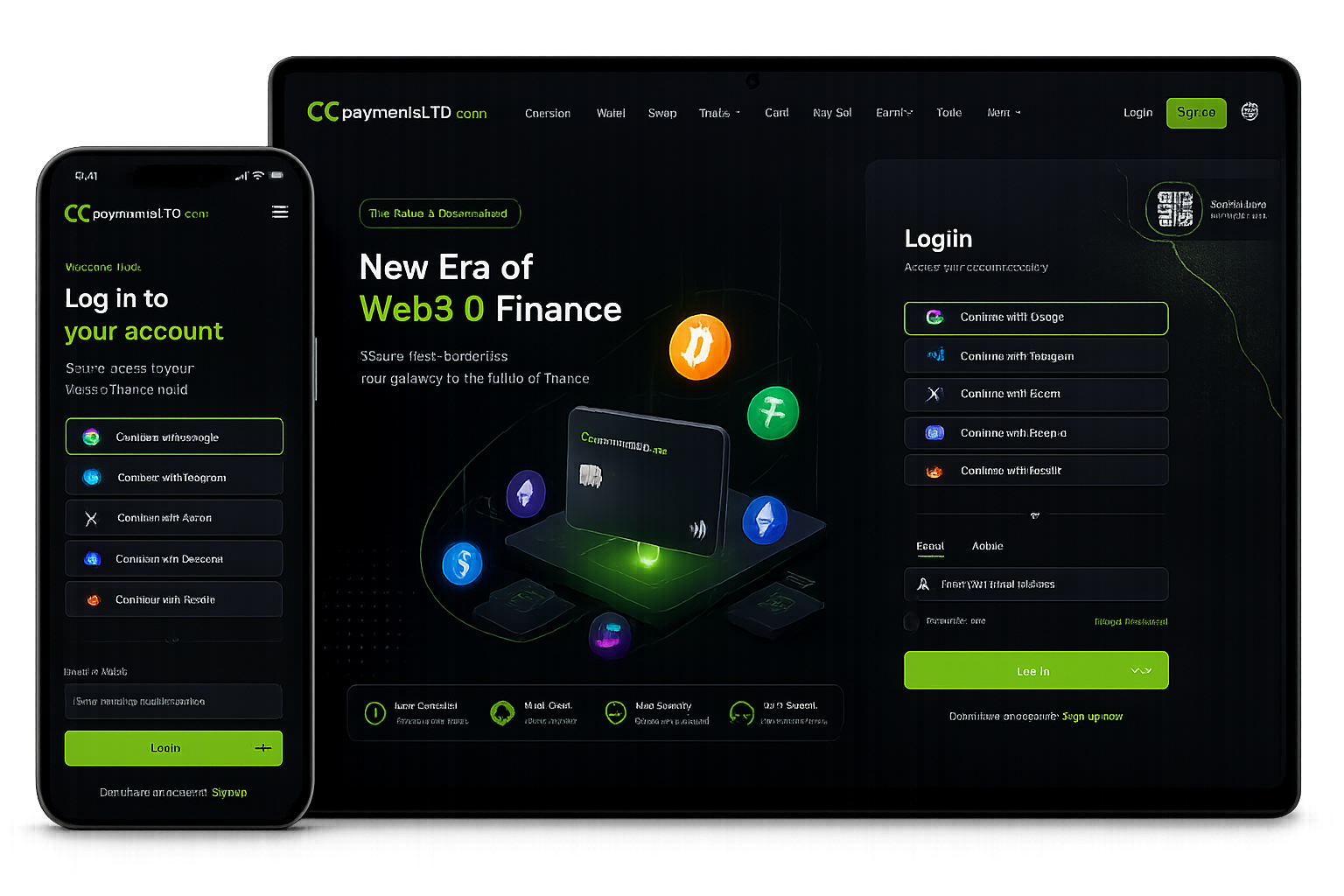 CC Payment Mobile Experience